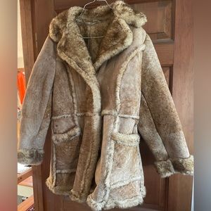 Vintage sheepskin coat